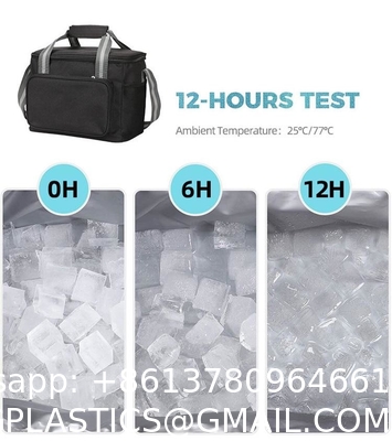 Portable Thermal Cooler Bag Picnic Food Beverage Drink Fresh Keeping Organizer Insulated Lunch Box
