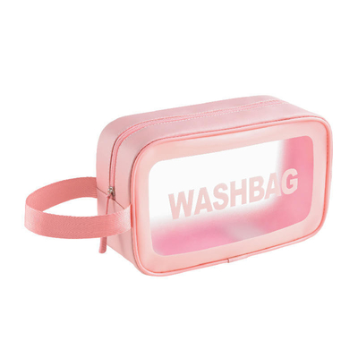 Women Transparent Waterproof Makeup Bag Portable Travel Wash Storage Pouch Large Capacity Organizer Beauty Case