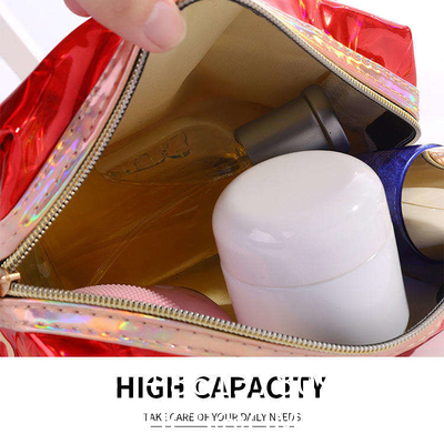 Wholesale Custom Large Capacity Trending Eco Friendly Pouch Travel Organizer Packaging Cosmetic Bags & Cases
