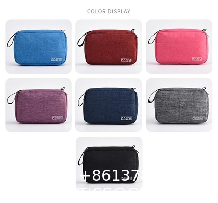 High Capacity Toiletries Organizer Storage Cosmetic Cases Travel Waterproof Portable Women Makeup Hanging Toiletry