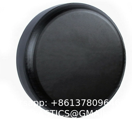 17 Inch Spare Tire Cover PVC Leather Waterproofs Dust-Proof Universal Spare Wheel Tire Cover Fit for Jeep,Trailer,