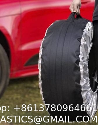 Tire Cover, Seasonal Tire Totes,Polyester Wheel Tires Storage Bags, Waterproof Dustproof Wheel Covers Fit for 16"-20"