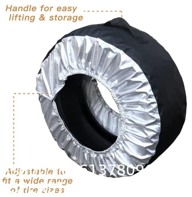 Tire Cover, Seasonal Tire Totes,Polyester Wheel Tires Storage Bags, Waterproof Dustproof Wheel Covers Fit for 16"-20"