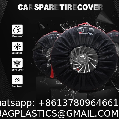 Tire Cover, Seasonal Tire Totes,Polyester Wheel Tires Storage Bags, Waterproof Dustproof Wheel Covers Fit for 16"-20"