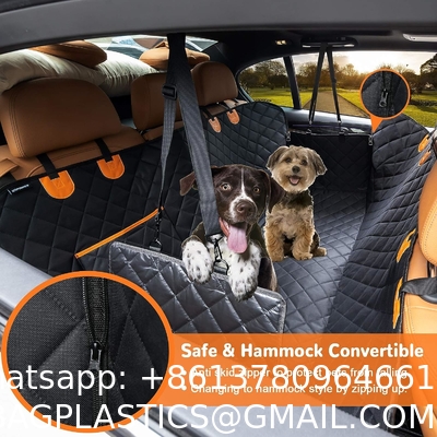 Dog Seat Cover Car Seat Cover for Pets 100%Waterproof Pet Seat Cover Hammock 600D Heavy Duty Scratch Proof Nonslip
