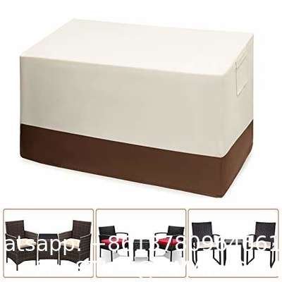 Custom Outdoor Easy-Going Furniture Covers UV Protection Dust Waterproof Patio Table Cover For Sofa Seats Tables