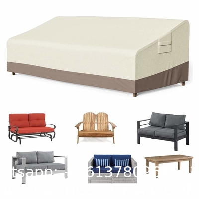 Custom Outdoor Easy-Going Furniture Covers UV Protection Dust Waterproof Patio Table Cover For Sofa Seats Tables