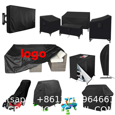 Custom Outdoor Easy-Going Furniture Covers UV Protection Dust Waterproof Patio Table Cover For Sofa Seats Tables