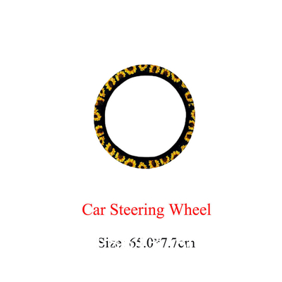 Car Accessories, Sunflower Neoprene Car Accessories Seat Cover And Foot Mat Set