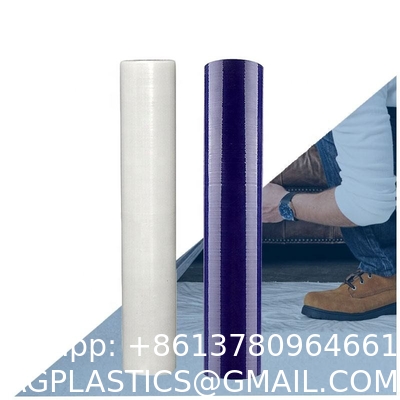 Auto Adhesive Floor Mat, 4 Mil Car Carpet Protector Film | 100 Mats Per Roll | 24" Wide, 200' Long