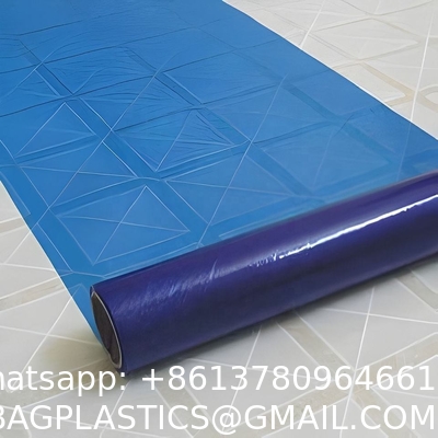 Auto Adhesive Floor Mat, 4 Mil Car Carpet Protector Film | 100 Mats Per Roll | 24" Wide, 200' Long