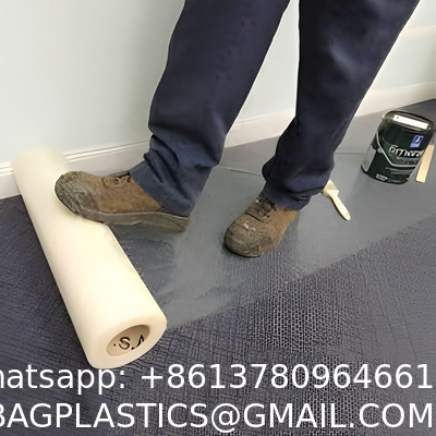 Auto Adhesive Floor Mat, 4 Mil Car Carpet Protector Film | 100 Mats Per Roll | 24" Wide, 200' Long