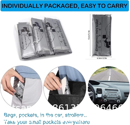 Disposable Urinal Bag, 12/24 Pcs 800ML Emergency Urine Bag, Unisex Urinal Bag, Portable Camping Pee Bag, Travel Urine