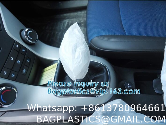 Disposable Plastic Steering Wheel Cover/White Plastic Steering-Wheel Cover Universal 4S Shop Dedicated Show