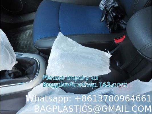 Disposable Plastic Steering Wheel Cover/White Plastic Steering-Wheel Cover Universal 4S Shop Dedicated Show