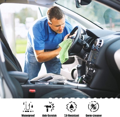 Disposable Plastic Steering Wheel Cover/White Plastic Steering-Wheel Cover Universal 4S Shop Dedicated Show
