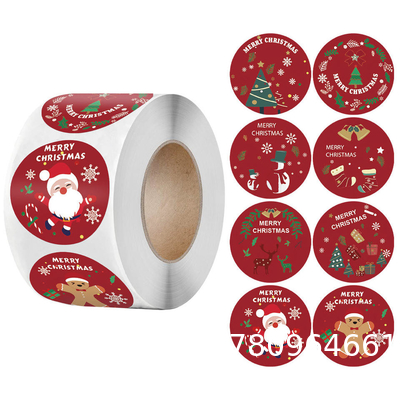 Thank You Cards, Christmas Stickers Set,  Thank You Business Card Thank You Roll Labels Thank You for Support