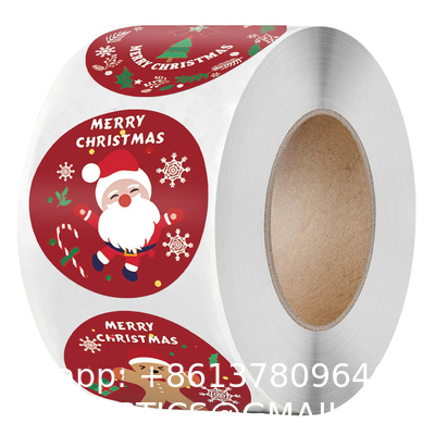Thank You Cards, Christmas Stickers Set,  Thank You Business Card Thank You Roll Labels Thank You for Support