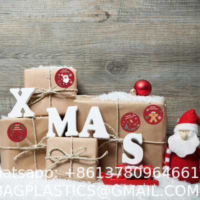Thank You Cards, Christmas Stickers Set,  Thank You Business Card Thank You Roll Labels Thank You for Support