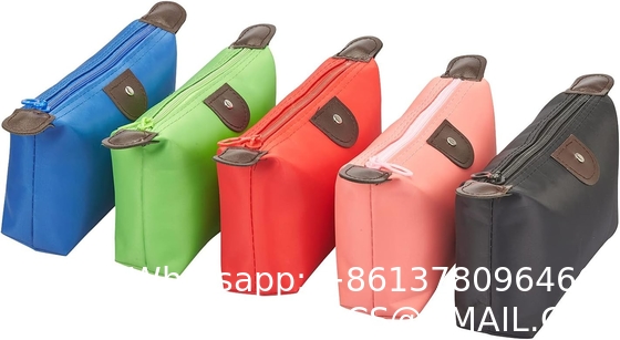 Makeup Bag Pouch Waterproof Cosmetic Storage Bags,with Zipper Travel Toiletry Organizer Packing Bag Access