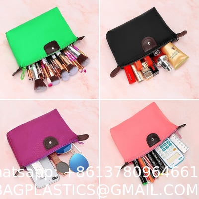 Makeup Bag Pouch Waterproof Cosmetic Storage Bags,with Zipper Travel Toiletry Organizer Packing Bag Access