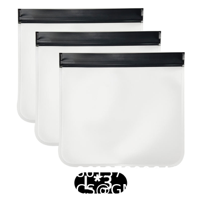 Travel Storage Bag Black Transparent Makeup Bag Zip Clear Stadium Bag Gym Fitness Sets