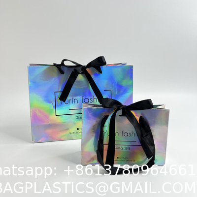 Luxury Fashion Low Cost High Quality Packaging Bag Laminated Eco Friendly Shopping Paper Bag With Your Own Logo Print
