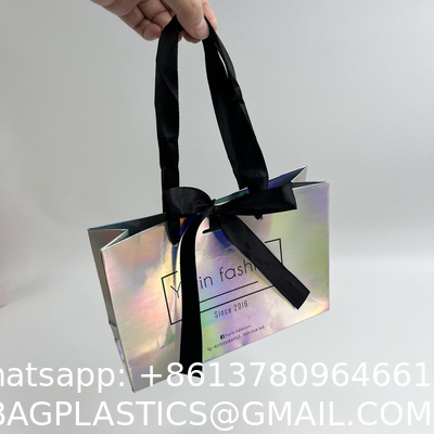 Luxury Fashion Low Cost High Quality Packaging Bag Laminated Eco Friendly Shopping Paper Bag With Your Own Logo Print