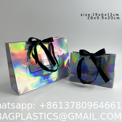 Luxury Fashion Low Cost High Quality Packaging Bag Laminated Eco Friendly Shopping Paper Bag With Your Own Logo Print