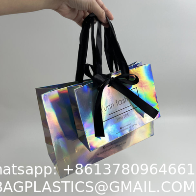 Luxury Fashion Low Cost High Quality Packaging Bag Laminated Eco Friendly Shopping Paper Bag With Your Own Logo Print