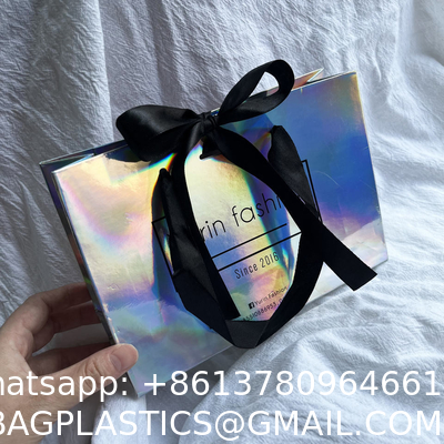 Luxury Fashion Low Cost High Quality Packaging Bag Laminated Eco Friendly Shopping Paper Bag With Your Own Logo Print