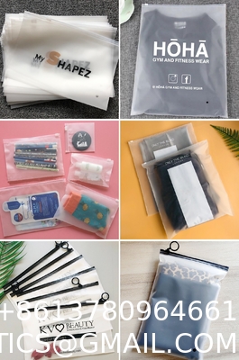 Eco Friendly Customize Small Mini Plastic Packaging Bags Zipper Pouch For Small Businesses,Recyclable Zip Bag