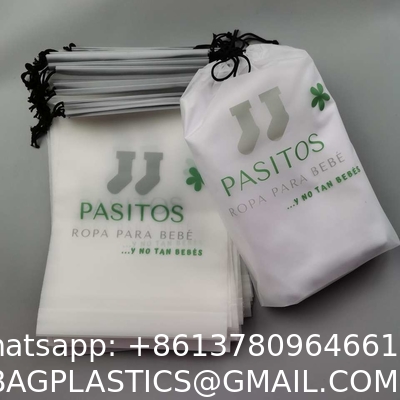Zipper Clothes Packaging Frosted Plastic Ziplock Bag PE Zip Lock Packaging Bag With Your Logo For Apparel Packaging