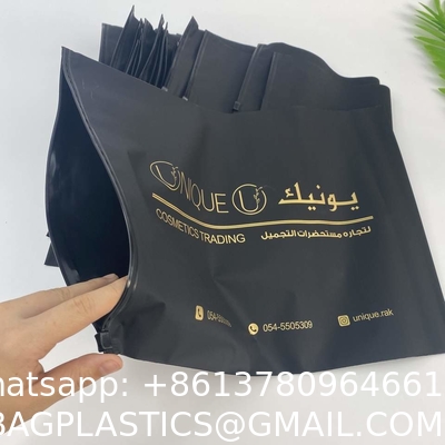 biodegradable, corn starch, sustainable Customized Logo Zip Lock Bag Matte Zip Bag Waterproof Plastic Packing Bag