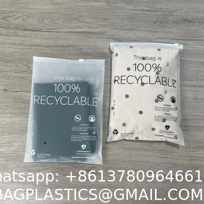 Frost Poly Zip Lock Swimwear Swimsuit Plastic Brief Boxers Underwear Package Custom Clothing Garment Clothes Packaging