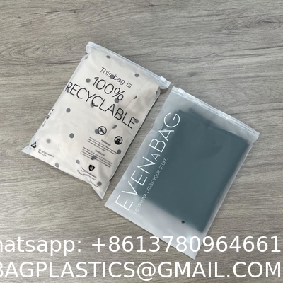 Frost Poly Zip Lock Swimwear Swimsuit Plastic Brief Boxers Underwear Package Custom Clothing Garment Clothes Packaging