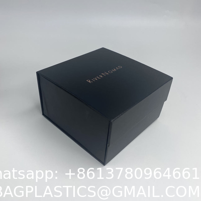 High End Folding Apparel Gift Box With Ribbon Custom Logo Luxury Wedding Dress Shirts Shoes Magnetic Packaging Box