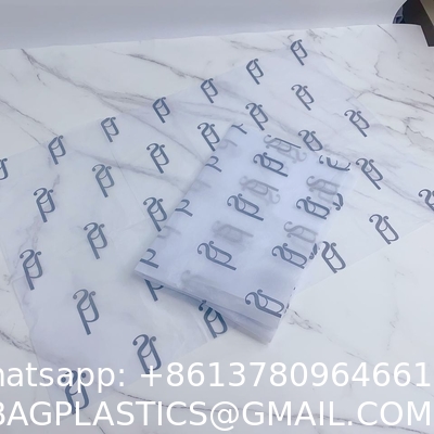 Eco Friendly Wholesale Packaging Custom Logo Printed Colored Flower Wrapping Paper 17gms Gift Tissue Paper