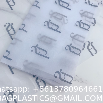 Eco Friendly Wholesale Packaging Custom Logo Printed Colored Flower Wrapping Paper 17gms Gift Tissue Paper