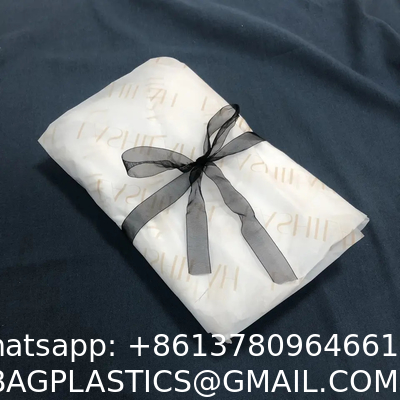 Eco Friendly Wholesale Packaging Custom Logo Printed Colored Flower Wrapping Paper 17gms Gift Tissue Paper