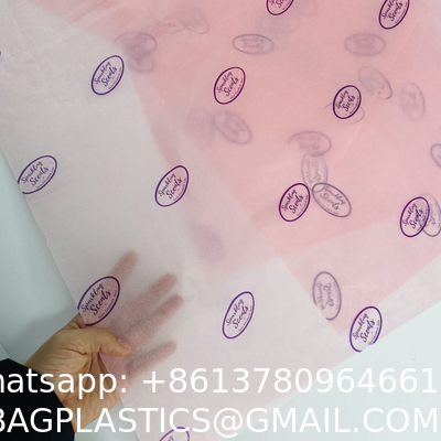 17g Tissue Paper Custom Printed Private Logo High Quality Tissue Paper For Clothing Packaging And Gift Wrapping Paper