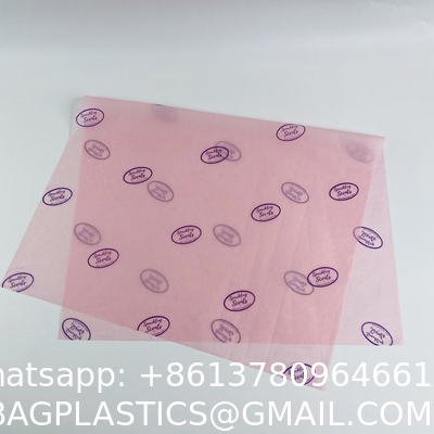 17g Tissue Paper Custom Printed Private Logo High Quality Tissue Paper For Clothing Packaging And Gift Wrapping Paper