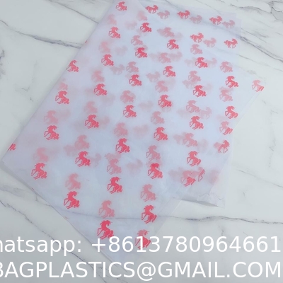 17g Tissue Paper Custom Printed Private Logo High Quality Tissue Paper For Clothing Packaging And Gift Wrapping Paper