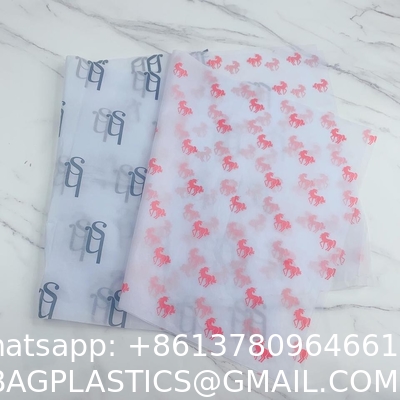 17g Tissue Paper Custom Printed Private Logo High Quality Tissue Paper For Clothing Packaging And Gift Wrapping Paper