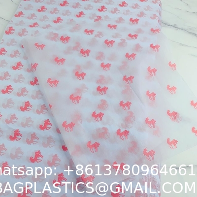 17g Tissue Paper Custom Printed Private Logo High Quality Tissue Paper For Clothing Packaging And Gift Wrapping Paper