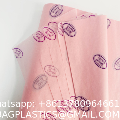 17g Tissue Paper Custom Printed Private Logo High Quality Tissue Paper For Clothing Packaging And Gift Wrapping Paper