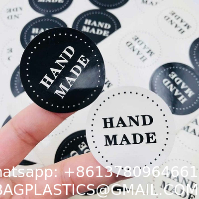 Customized Logo Made Label Holographic Sticker Rainbow Effect Custom Hologram Sticker