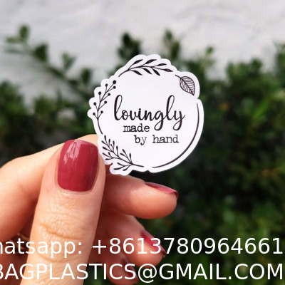 Customized Logo Made Label Holographic Sticker Rainbow Effect Custom Hologram Sticker