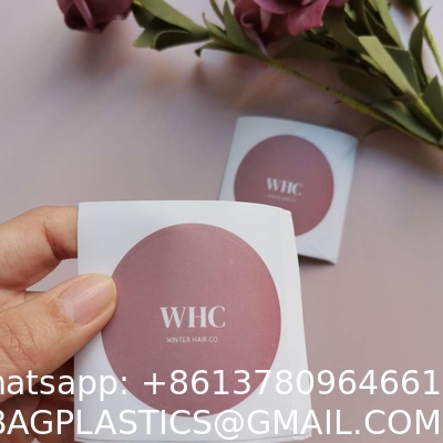 Luxury Customized Print Special Paper Labels Vinyl Clear Transparent Shiny Gold Foil Stamping Self Adhesive Labels