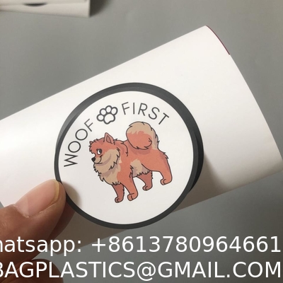 Luxury Customized Print Special Paper Labels Vinyl Clear Transparent Shiny Gold Foil Stamping Self Adhesive Labels